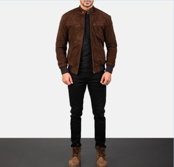 Suede on sale jacket outfit