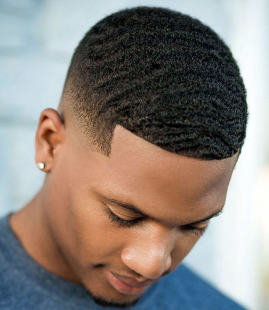 cool hair designs for black men