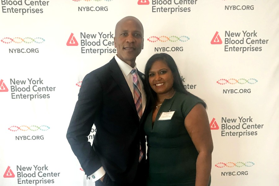 New York Blood Center To Present Columbia University With Dr. Charles