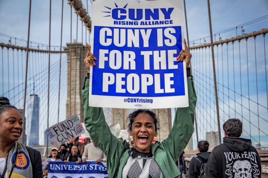 CUNY Students Demand Full Funding For CUNY And Free MetroCards