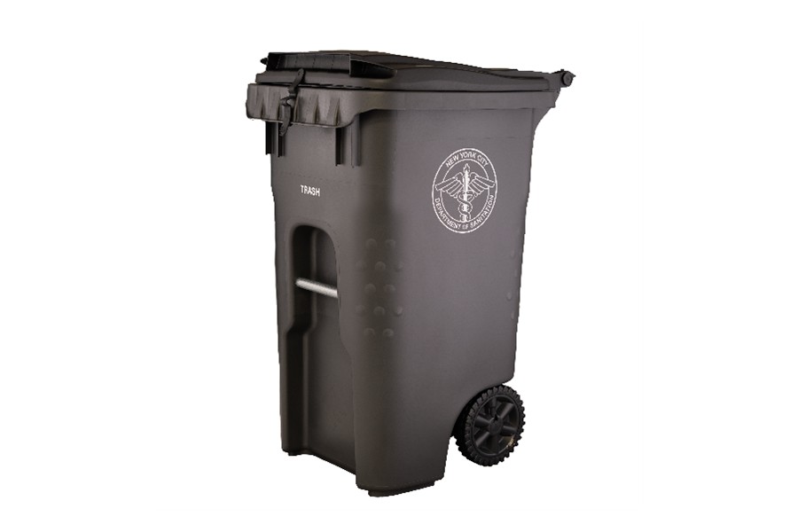 Mayor Adams, Sanitation Unveil NYC's First Official Trash Bin, Release