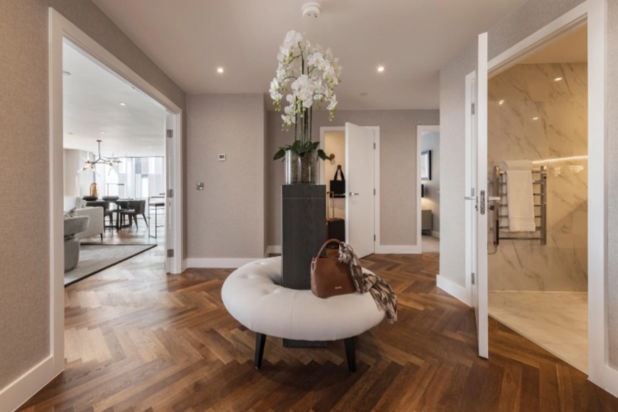 Image showcasing Wood Flooring For Apartments: Enhancing Aesthetics And Functionality