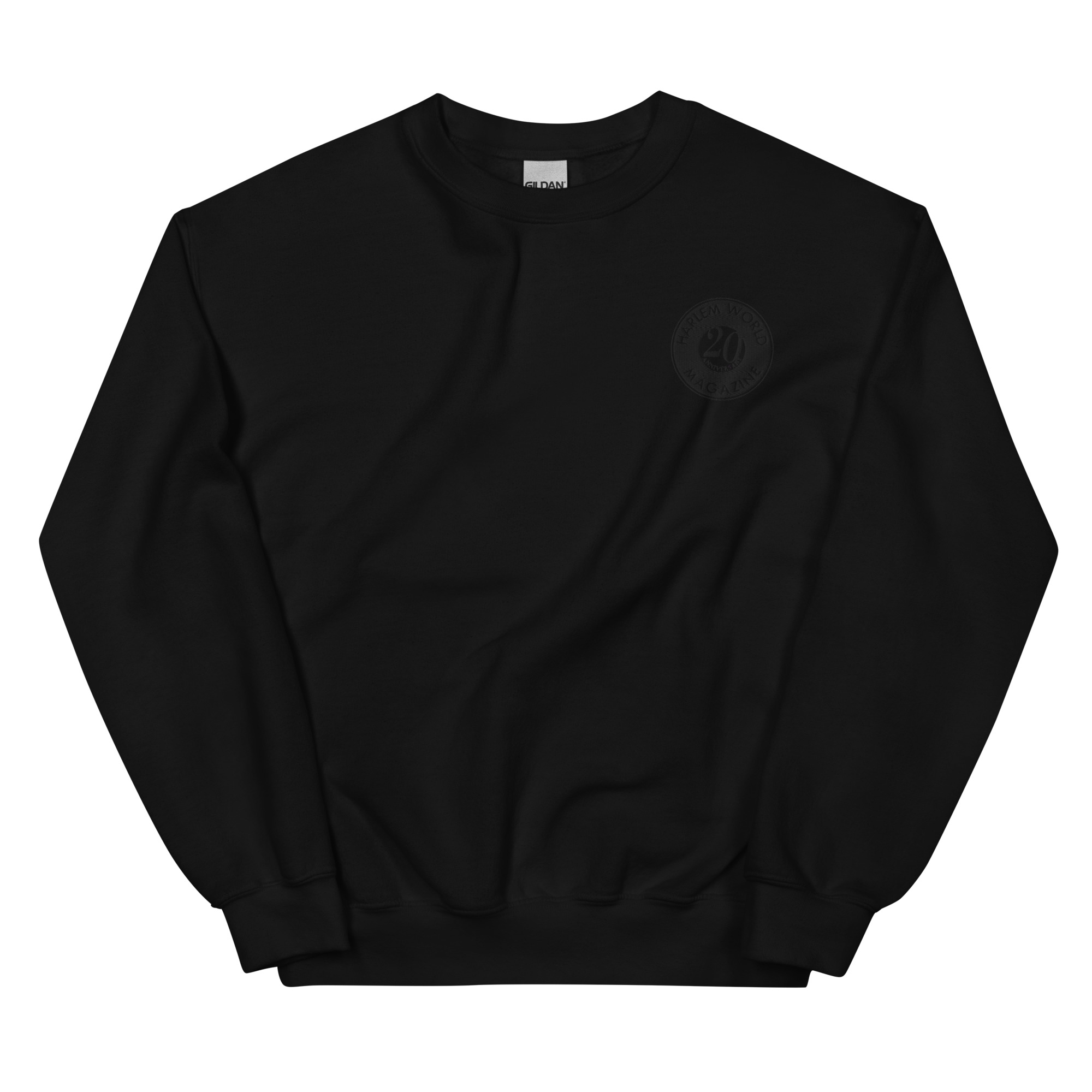 20th Anniversary Long-Sleeve T - Black Logo - Harlem World